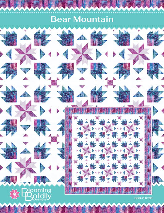 Digital Download - Bear Mountain Quilt Pattern