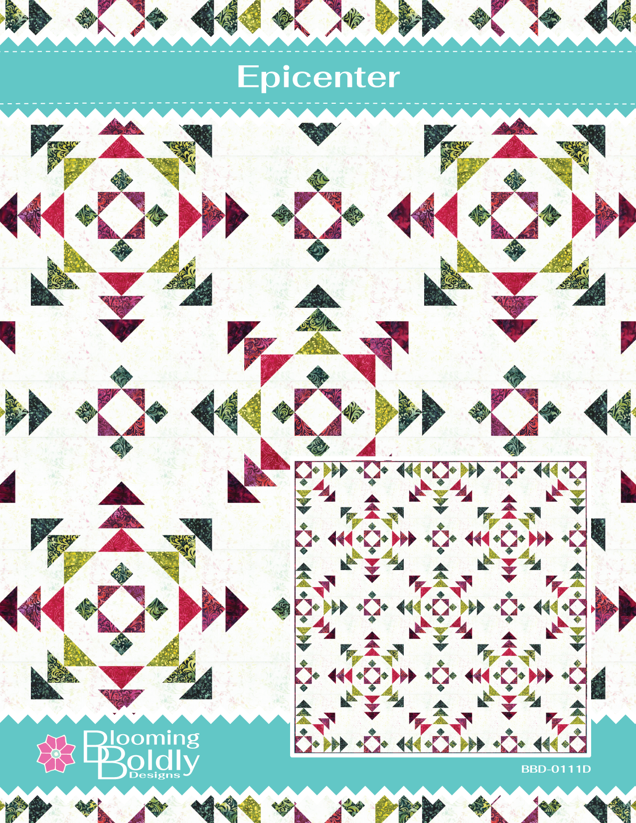 Digital Download - Epicenter Quilt Pattern