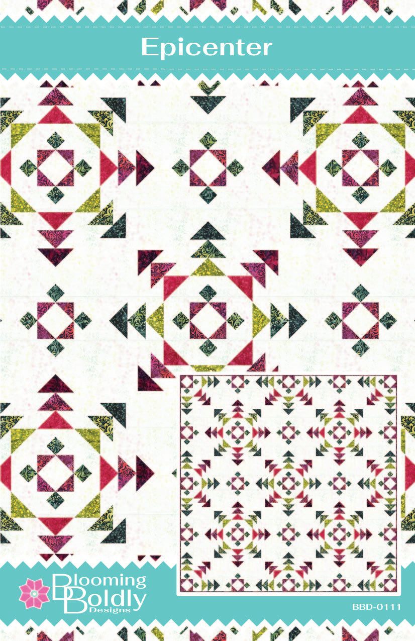 Epicenter Quilt Pattern