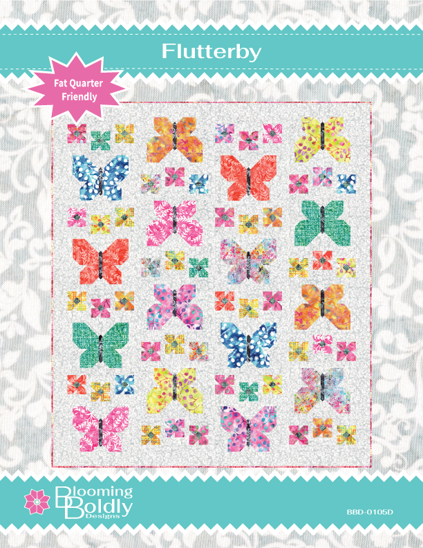 Digital Download -Flutterby Quilt Pattern