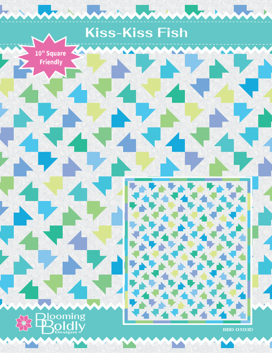 Digital Download - Kiss-Kiss Fish Quilt Pattern