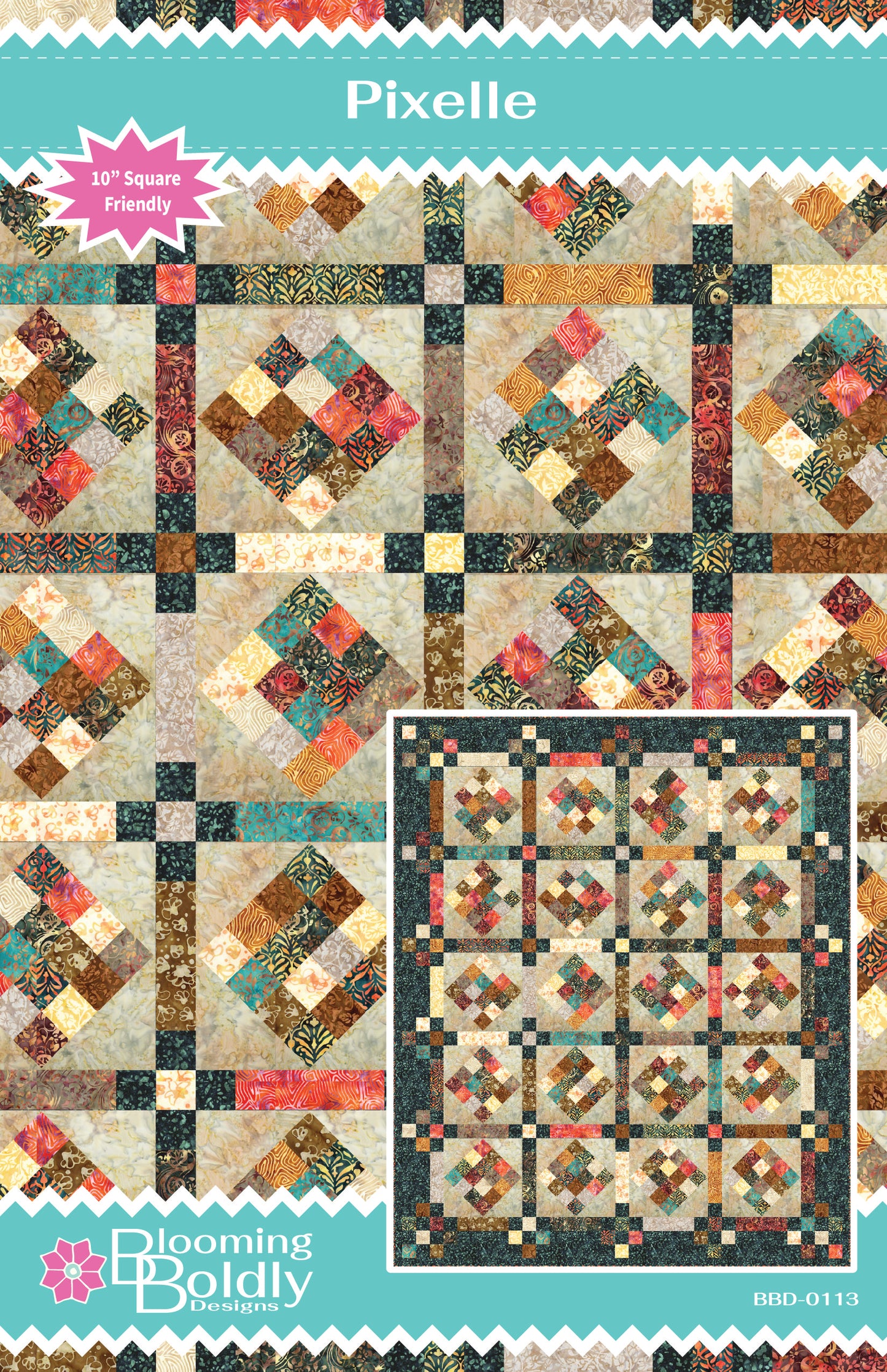 Pixelle Quilt Pattern