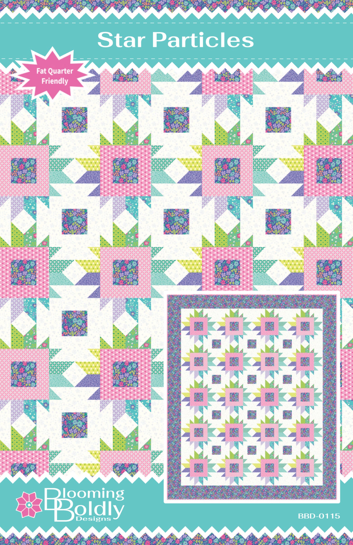 Star Particles Quilt Pattern