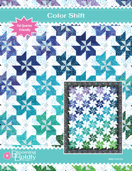 Digital Download - Color Shift Quilt Pattern